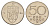 Норвегия 50 эре 1980 Улаф V (1957-1991) KM 418 медно-никель UNC 4635-452