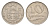 Латвия 10 сантимов 1922 год-тип KM 4 никель 4658-1219