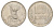 Румыния 100 леев 1992 KM 111 сталь плакированная никелем UNC 4168-1031