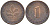 ФРГ 1 ПФЕННИГ 1979 J KM 105, J.380 сталь плакированная медью 75-425