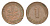 ФРГ 1 пфенниг 1986 D KM 105, J.380 сталь плакированная медью 4630-1148