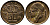 БЕЛЬГИЯ 50 САНТИМОВ 1973 BELGIQUE KM 148.1 бронза 4387-639