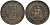 Французский Индокитай 1 цент 1886 А, монетный двор Париж KM 1 бронза 4536-216