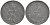 Дания 2 эре 1959 C;S, Фредерик IX (1947-1972) KM 840.2 цинк 190-946