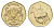 Ботсвана 1 пула 1991 зебра KM 24 никель латунь UNC 4678-122