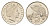 Новая Зеландия 5 центов 1999 Елизавета II (1952-2022), ящерица гаттерия KM 116 медно-никель UNC 4651-226
