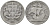 Португалия 2,50 эскудо 1945 парусник КМ 580 серебро 202-411