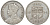 Фиджи 1 флорин 1934 Георг V (1910-1936), герб Фиджи KM 5 серебро    91-1126