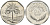 Ирак 250 филсов 1990 три пальмы KM 147 медно-никель UNC 97-525