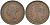 ЦЕЙЛОН 5 ЦЕНТОВ 1870 ВИКТОРИЯ KM 93 медь 73-522