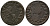 ЛИТВА 1 СОЛИД 1661 TLB, ЯН II КАЗИМИР (1648-1668) KM 50 медь 441-1031