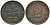 ФРГ 2 ПФЕННИГА 1960 F KM 106, J. 381 бронза 75-436