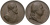 Набор бронзовых французских медалей и медальонов 1810 года. Оригинальный комплект. 0-0-00