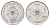 Лаос 20 центов 1952 год-тип KM 5 алюминий UNC 4119-1125