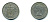 Великобритания 1 шиллинг 1956 Елизавета II (1952-2022), Шотландский герб KM 905, Spink 4148 медно-никель 540-612
