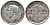 Австралия 3 пенса 1950 m, Георг VI (1937-1952), без букв KM 44 серебро 71-252