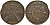 Швеция 1/2 скиллинга 1830 Карл XIV Юхан (1818-1844) KM 596 медь 4680-126