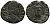 Римская Империя нуммий 364 - 367 Валент SECVRITAS REIPVBLICAE Гераклея Very fine RIC 5b бронза 1073-6-56