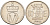 Норвегия 10 эре 1968 пчела, Улаф V (1958-1991) KM 411 медно-никель 63-332