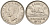 Канада 5 центов 1939 Георг VI (1937-1952), бобр KM 33 никель 73-1134