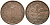 ФРГ 1 ПФЕННИГ 1975 D KM 105, J. 380 сталь плакированная медью 112-133