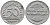 ГЕРМАНИЯ 50 ПФЕННИГОВ 1921 D KM 27, J. 301 алюминий 24-1021