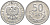 ПОЛЬША 50 ГРОШЕЙ 1984 MW KM 48.1 алюминий 4448-237
