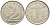 БЕЛЬГИЯ 1 ФРАНК 1922 BELGIE, АЛЬБЕРТ I (1909-1934) KM 90 никель 119-417