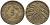 Германия 5 рентенпфеннигов 1924 А KM 32, J. 308 алюминиевая бронза 4567-1033