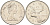 Канада 25 центов 1989 Елизавета II (1952-), олень KM 74 никель 4575-131