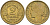 Франция 2 франка 1936 Третья республика (1871-1940) KM 886, Le Franc 219.3 алюминиевая бронза 4144-333