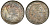 Гонконг 10 центов 1902 Эдуард VII (1901-1910) KM 13 серебро UNC 91-814
