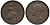 Великобритания 1/2 пенни 1856 Виктория (1837-1901) KM 726, Spink 3949 медь 1523-925