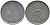 ДАНИЯ 1 ЭРЕ 1961 C; S, ФРЕДЕРИК IX (1947-1972) KM 839.2 цинк UNC 100-656