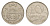 Латвия 10 сантимов 1922 KM 4 никель 4636-242