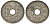 ФРАНЦИЯ 5 САНТИМОВ 1923 tb, ТИП ЛИНДАЙЁ, МОНЕТНЫЙ ДВОР ПУАССИ, МОЛНИЯ KM 875, LE FRANC 122.7 медно-никель 45-455