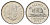 Канада 5 центов 2003 P, Елизавета II (1952-2022), бобр KM 491 сталь плакированная никелем UNC 4689-451