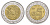 Мексика 5 песо 1992 KM 552 биметалл 4166-956