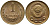 СССР 1 КОПЕЙКА 1949 Федорин 104, KM 112 алюминиевая бронза UNC 4387-157