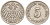 ГЕРМАНИЯ 5 ПФЕННИГОВ 1906 E, KM 11, J. 12 медно-никель 73-1769