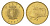Мальта 1 цент 1991 Ласка, горностай KM 93 никель латунь UNC 4689-1144