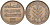 Израиль, Палестина 2 милса 1927 Британская администрация KM 2 бронза 4185-1126