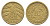 Германия 10 рентенпфеннигов 1924 D KM 33, J. 309 алюминиевая бронза 4644-1224