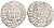 Великое княжество Литовское 1/2 гроша (полугрош) 1445-1492 Казимир IV (1445-1492), вес 0,85 гр., корона серебро 1517-324