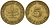 ФРГ 5 пфеннигов 1950 J J.382, KM 107 сталь плакированная латунью    4598-814