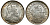 Гонконг 10 центов 1902 Эдуард VII (1901-1910) KM 13 серебро UNC 91-733