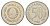 Югославия 50 динаров 1987 KM 113 медь цинк никель aUNC 4575-1154