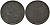 Бельгия 1 франк 1946 Belgie - Belgique, Леопольд III (1934-1947), германская оккупация, Вторая мировая война KM 128 цинк 4161-623
