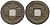 Китай 1 кэш ND (XVII-XX век) 3,9 гр бронза 85-1257