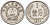 Китай 1 фынь 1964 KM 1 алюминий 4154-344